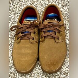 Emerica Figueroa Brown Suede Skate Shoe